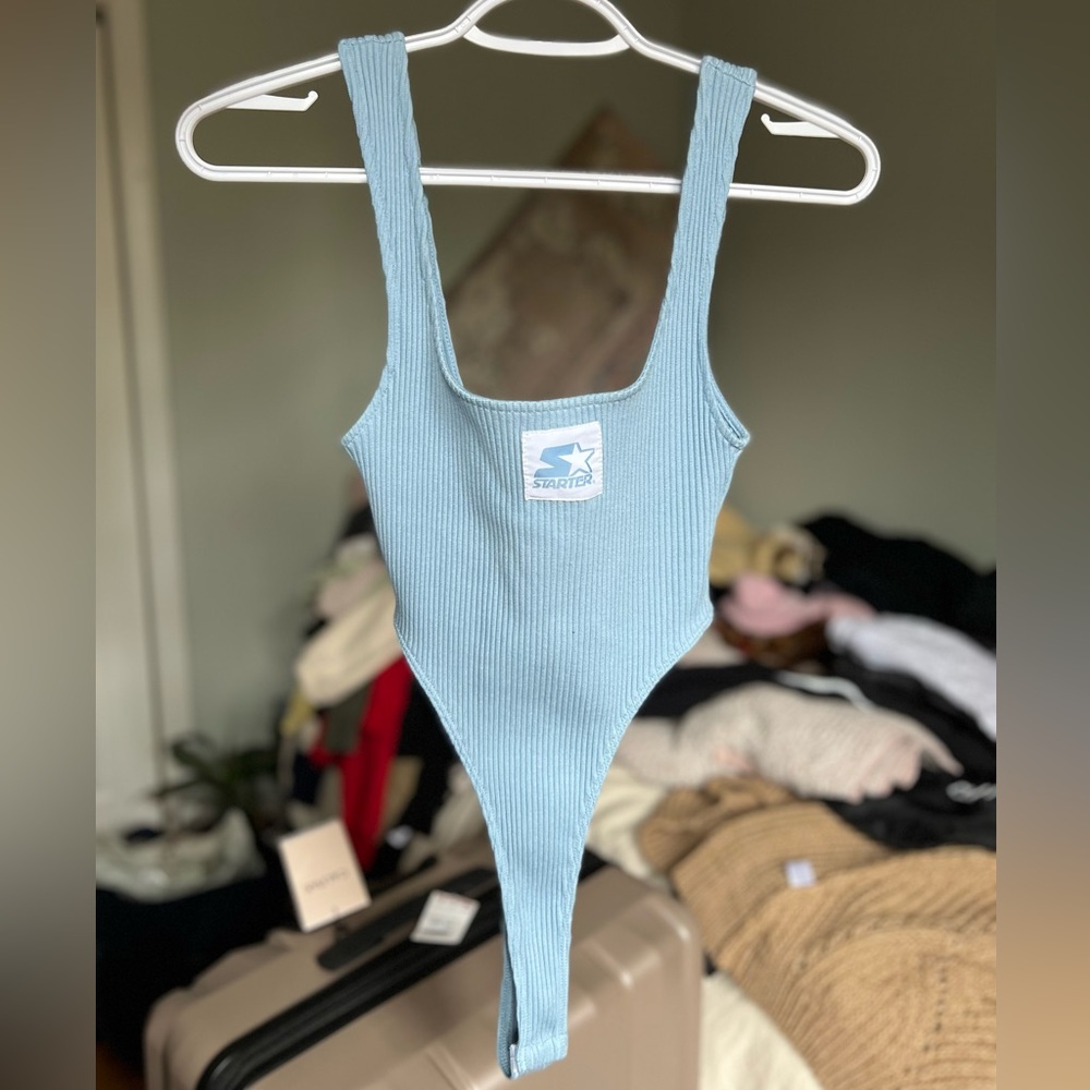 Blue Starter Body Suit Tank